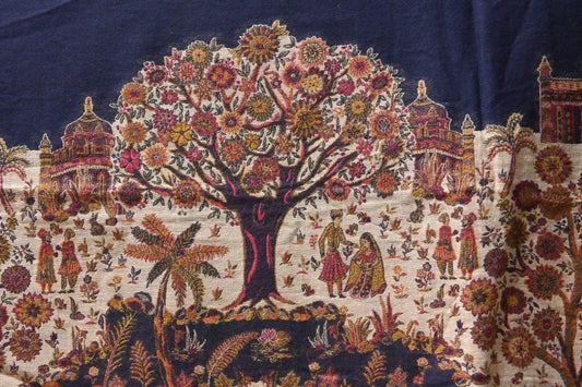 Nature Design |Nature Tree Pond Dark Blue