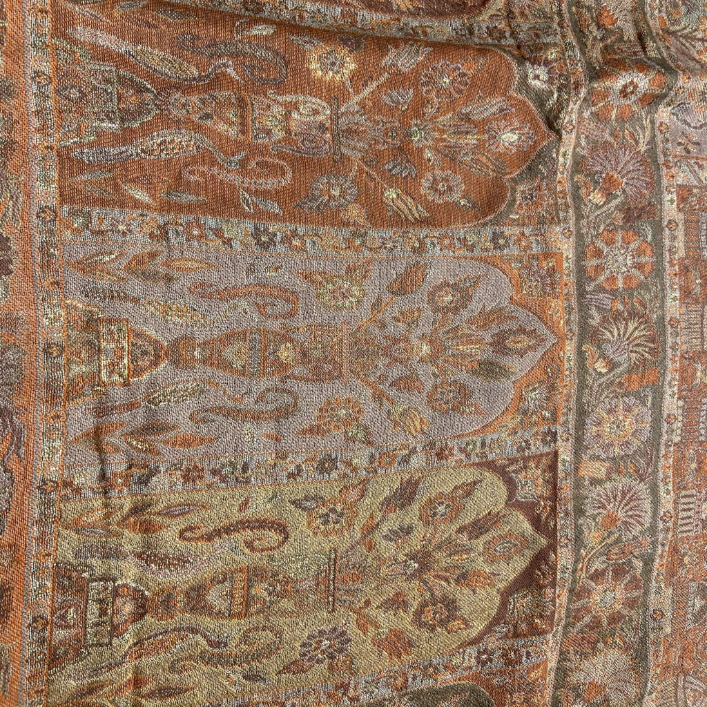 Gold Thread |Gold Thread Design Shawl