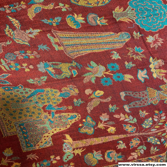 Red Mughal Design