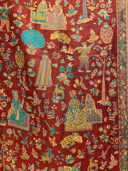 Red Mughal Design