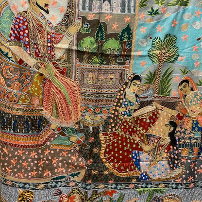 Shah Jehan Design| SJ & M Embroidery Pink Stars