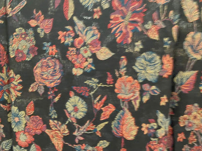 Floral Design| Floral Black Pattern Shawl