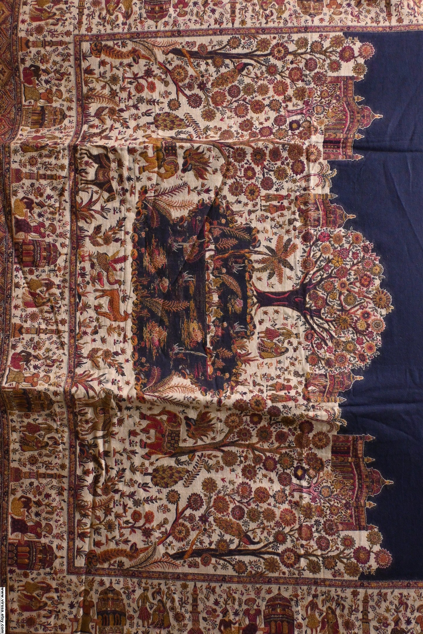 Nature Design |Nature Tree Pond Dark Blue